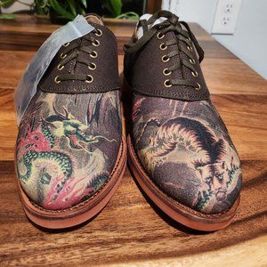 Ralph Lauren Polo Dragon and Tiger Men's Shoes Brand New